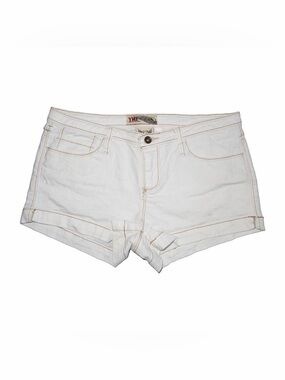 YMI White Denim Mini Shorts